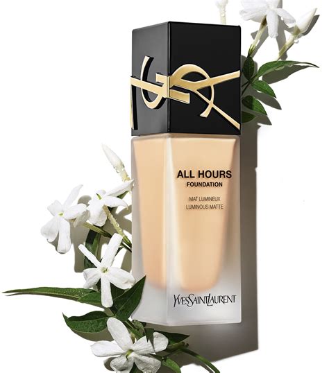 ysl foundation all hours review|ysl all hours foundation size.